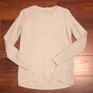 Madewell beige sweater. Size XS.
